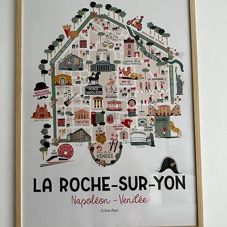 Apartamento T2 Cosy Equipe Confort Et Balcon La Roche-sur-Yon